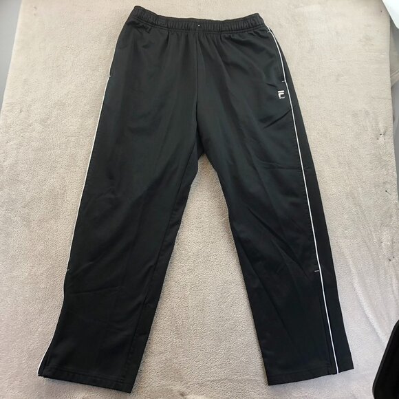 2 Fila Mens Sport Track Pants Large Lot Of Two Athletic Pull On Elastic Waist - Picture 3 of 16